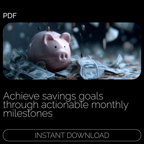 Breaking Your Savings Goal Into Monthly Milestones – eBook Guide to Achieving Your Financial Goals