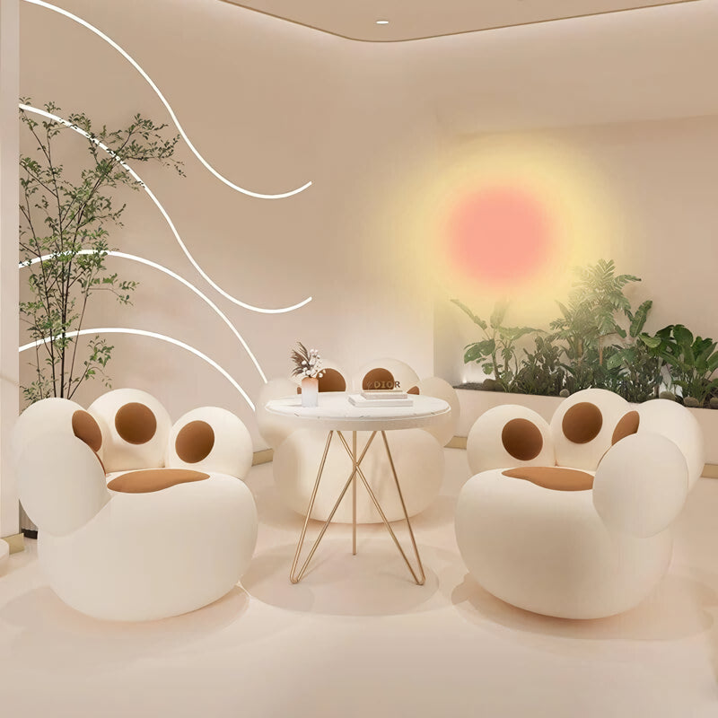 Modern Nordic-Style Lounge Chair – Elegant, Comfortable Living Room Furniture - DSARD