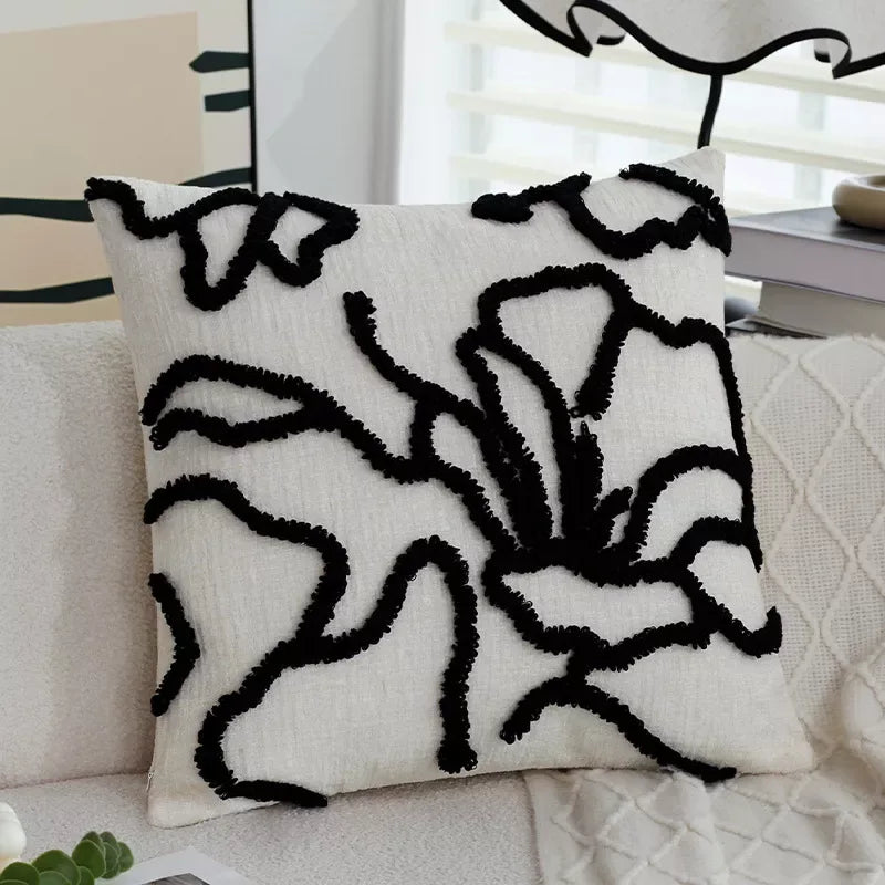 Chenille Velvet Solid-Color Pillow Cover – Cozy Home Decor - DSARD