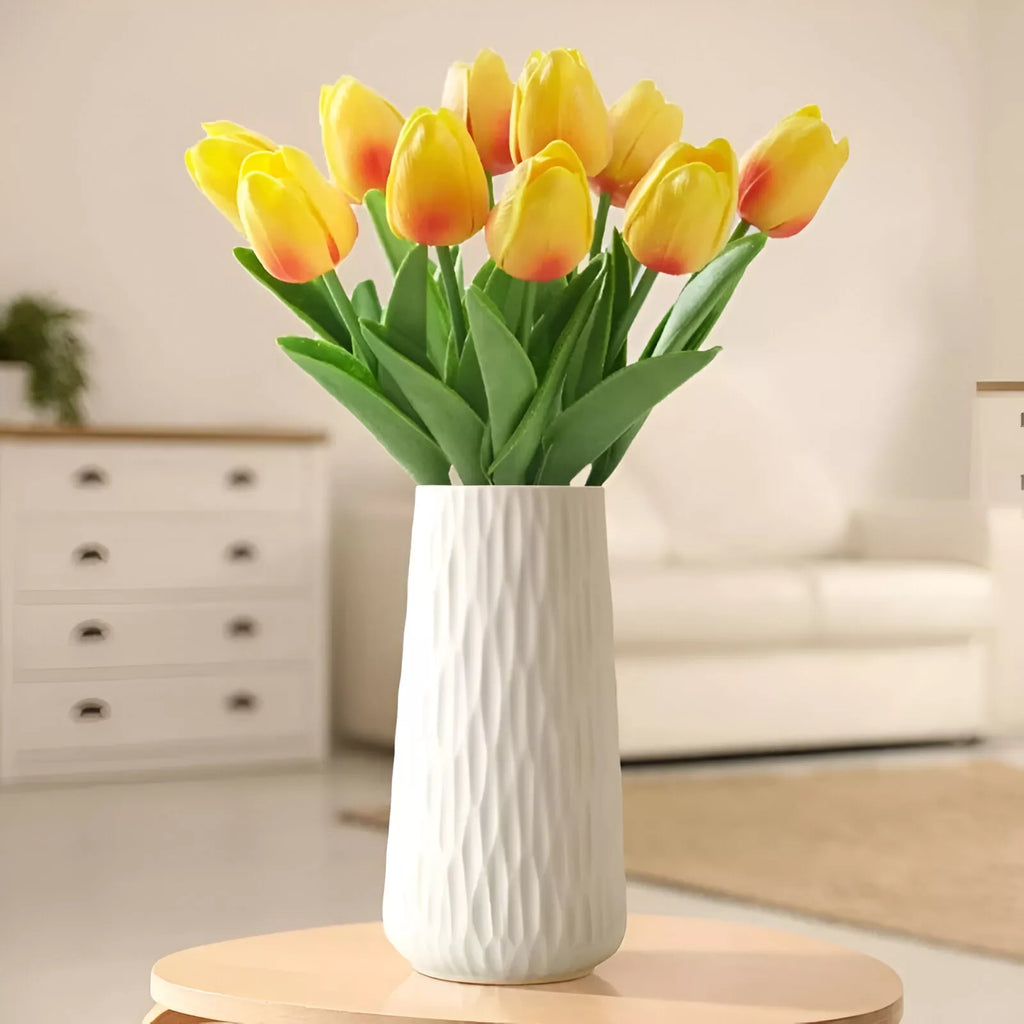 Modern Ceramic Vase with Irregular Texture