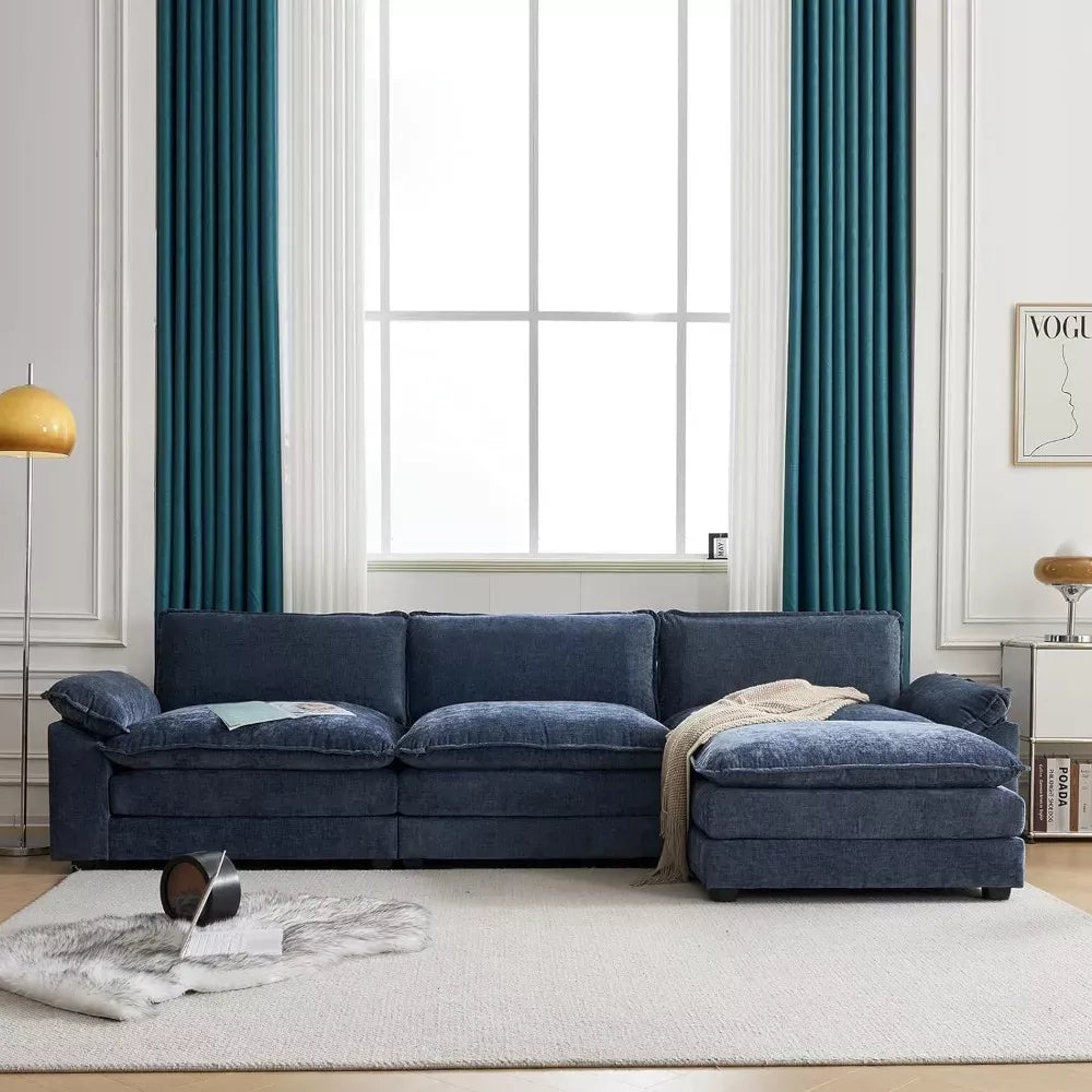 Modern Deep 3-Seat Sofa - DSARD