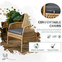 Luxury 7-Piece Wicker Patio Dining Set - DSARD