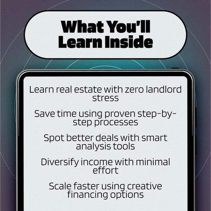 Mastering Turnkey Real Estate for Passive Wealth | eBook Guide for Turnkey Real Estate Investments | Digital Download for Passive Income Seekers - DSARD