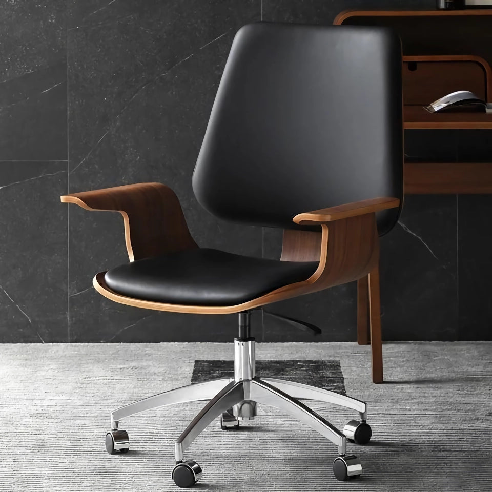 Nordic Solid Wood Office Chair - DSARD