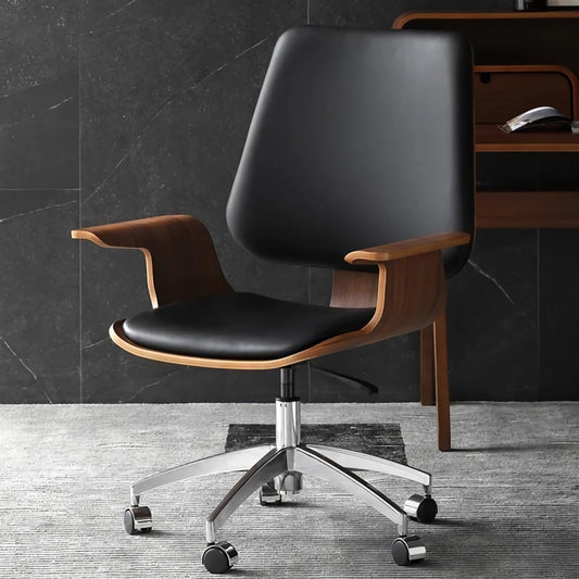 Nordic Solid Wood Office Chair - DSARD