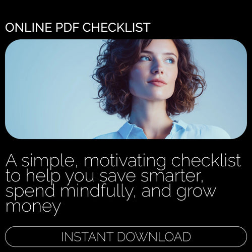 Money Moves That Matter: The Smart-Saver Checklist | Budget Planner Printable, Financial Goal Guide, Money Saving Strategies Checklist for Beginners