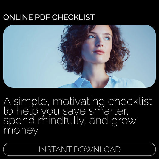 Money Moves That Matter: The Smart-Saver Checklist | Budget Planner Printable, Financial Goal Guide, Money Saving Strategies Checklist for Beginners