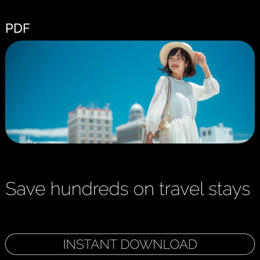 How to Save Big on Accommodation While Traveling – The Ultimate eBook Guide on how to save money on accommodation while traveling | Budget Travel Booking Hacks & Hidden Stay Deals