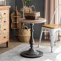 American Vintage Solid Wood Small Tea Table: Rustic Charm for Your Home - DSARD - DSARD