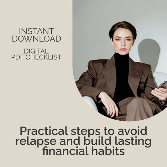 Post–No-Spend Survival Kit: How to Avoid Relapse After No-Spend Challenge Ends Checklist