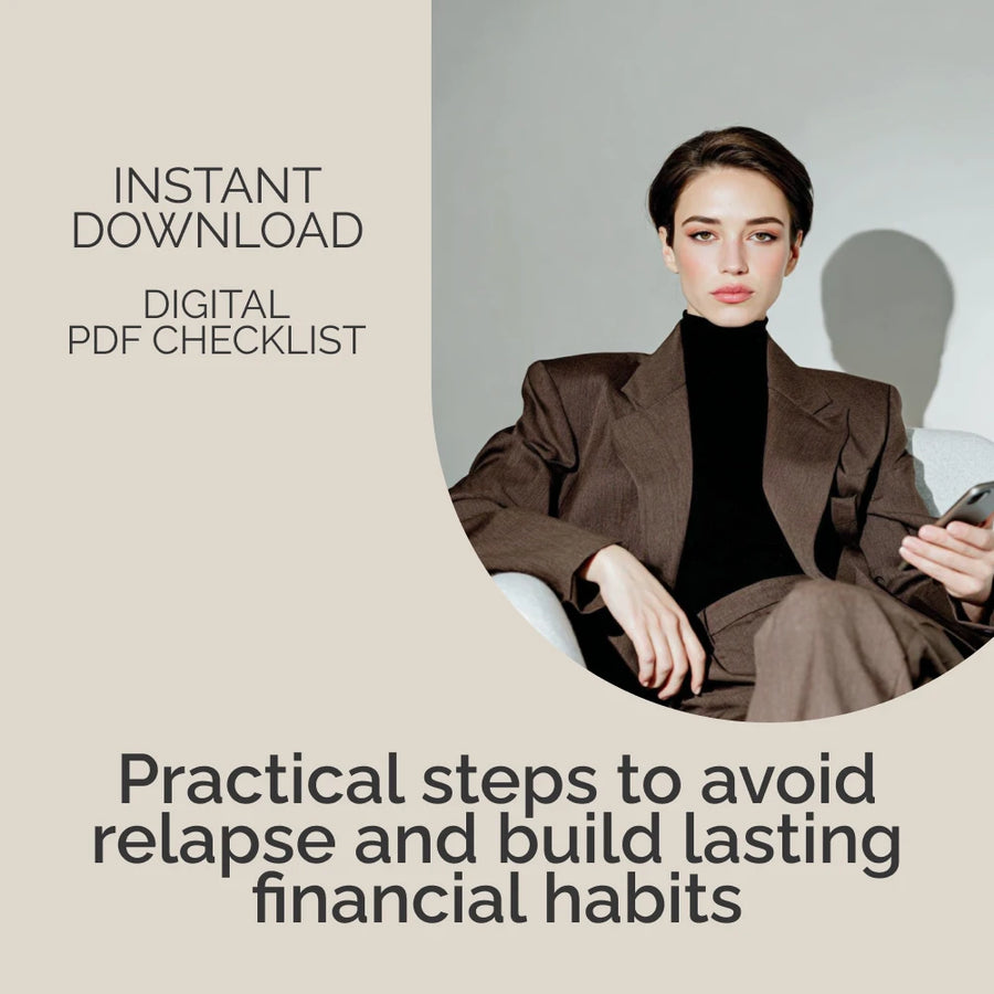 Post–No-Spend Survival Kit: How to Avoid Relapse After No-Spend Challenge Ends Checklist