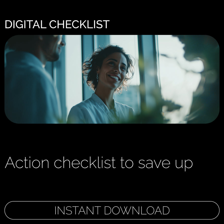 💰 Smart Saving Made Simple: Your Action Checklist | Printable Savings Checklist | Step-by-Step Budgeting, AI Tools & How to Save Up
