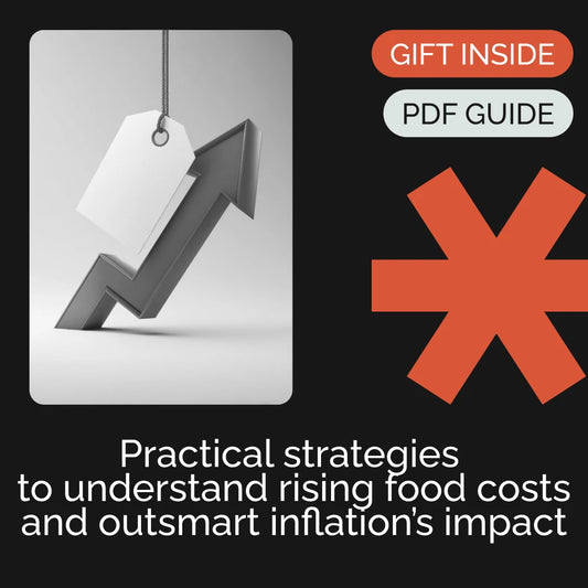 Understanding and Outsmarting Food Price Inflation — Budget-Savvy Digital Guide for Navigating Rising Grocery Costs | Printable & Editable Money-Saving Resource | Learn to Beat food price inflation