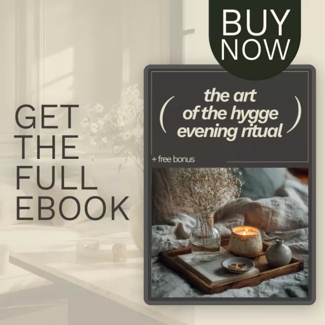 The Art of the Hygge Evening Ritual – Cozy Self-Care eBook for Relaxation, Mindfulness, Scandinavian Hygge, Digital Download Guide, Evening Routine, Calm & Comfort Lifestyle
