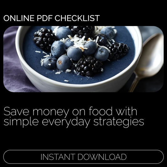 Food Savings Made Simple 🍽️💰 | Budget Meal Planning Guide, Grocery Savings eBook, Food Waste Reduction Checklist, Smart Dining on a Budget Digital Download