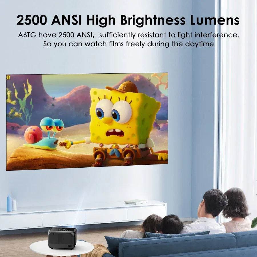 Android 11 4K Home Theater Projector with 5G WiFi & Dolby Sound - DSARD