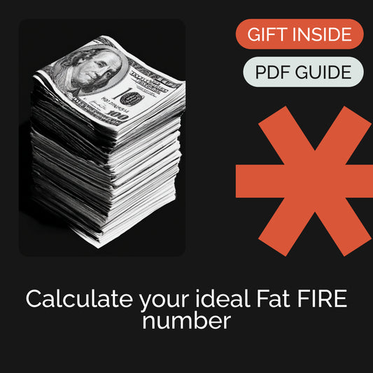 How Much Do You Need to Achieve Fat FIRE? | Luxury FIRE Planning eBook Explaining How Much Do You Need for Fat FIRE, Wealth Goal Calculator Guide, Digital Download