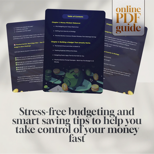 The Pocket Power Plan: A No-Stress Guide to Budgeting & Saving Smarter | Digital Budgeting Guide | How to Budget and Save for Beginners
