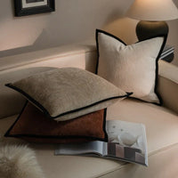 Chenille Textured Square Cushion Cover - DSARD