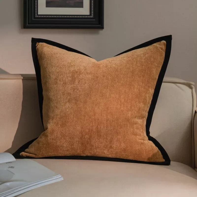 Chenille Textured Square Cushion Cover - DSARD