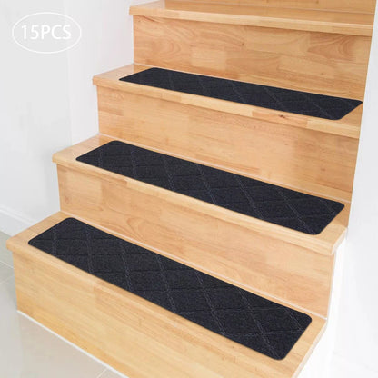 Modern Anti-Slip Indoor Stair Treads for Safety & Decor