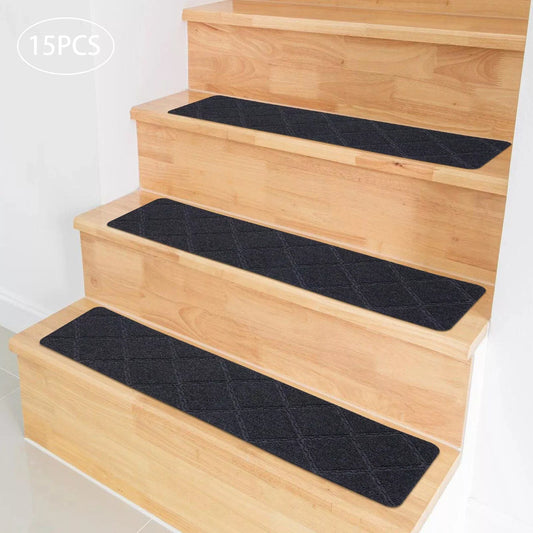 Modern Anti-Slip Indoor Stair Treads for Safety & Decor