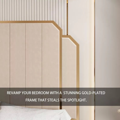 Queen Size Velvet Upholstered Bed Frame with Storage Drawers for Samsung Homes - DSARD