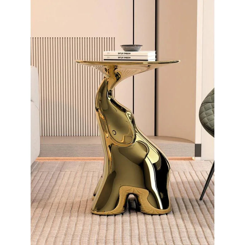 Elephant Side Table – Modern Sculptural Living Room Accent