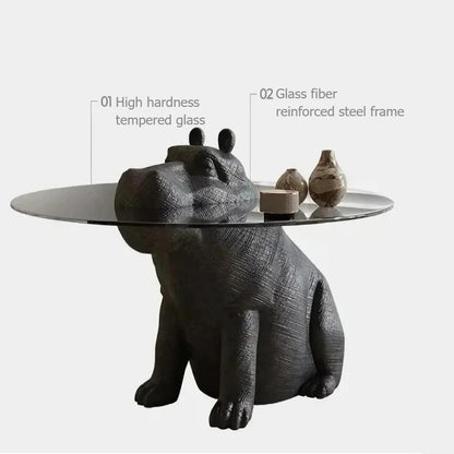 Luxury Nordic Minimalist Glass Coffee Table - DSARD