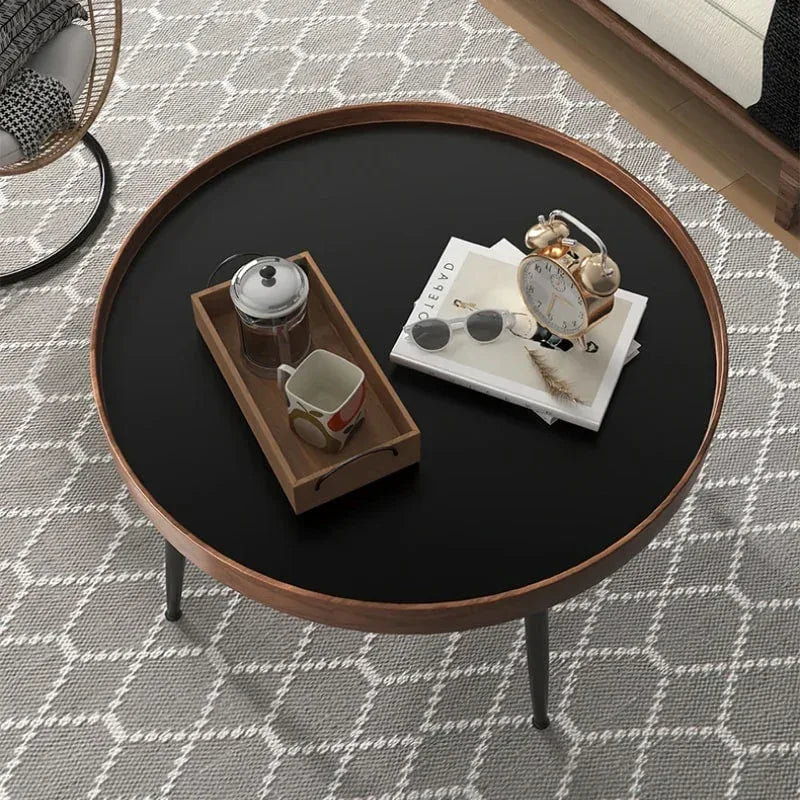 DSARD Modern Minimalist Round Coffee Table - DSARD
