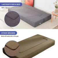 Luxurious Convertible Floor Sofa Bed with Storage - DSARD