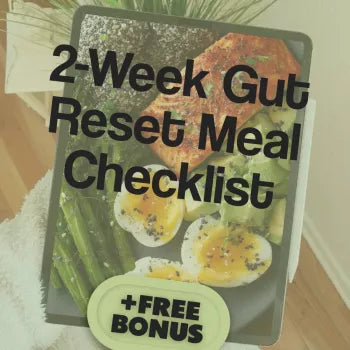 2-Week Gut Reset Meal Checklist | Gut Health Cleanse Plan | Digital Download eBook & Wellness Guide for Digestion Reset
