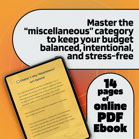 The Sneaky Budget Buster: How to Plan for the ‘Miscellaneous’ Without Losing Control | eBook for How Much to Budget for Miscellaneous Expenses