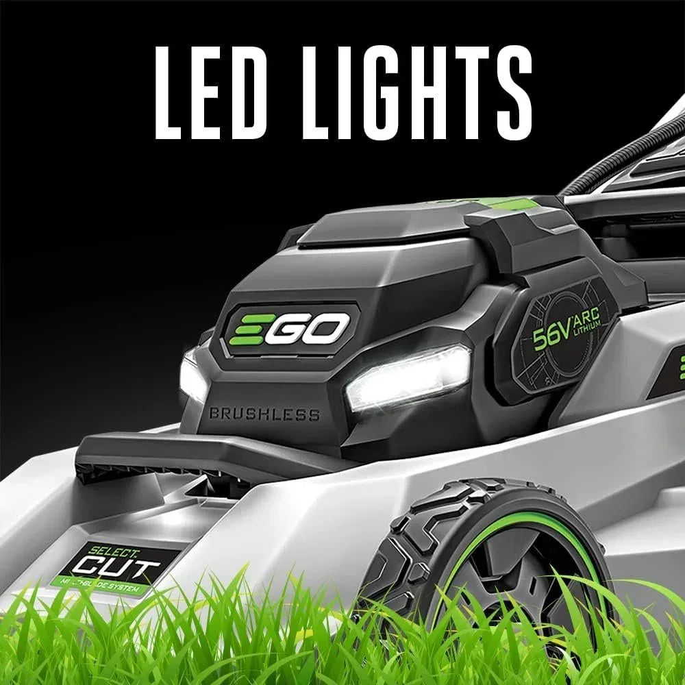 DSARD 21-Inch 56-Volt Cordless Select Cut Lawn Mower with Self-Propelled Touch Drive Technology – Battery Powered - DSARD