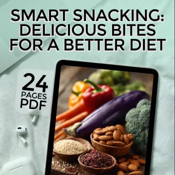Smart Snacking: Delicious Bites for a Better Diet | Healthy Snack for Diet eBook | Nutrition Guide for Weight Loss & Fitness | Digital Download