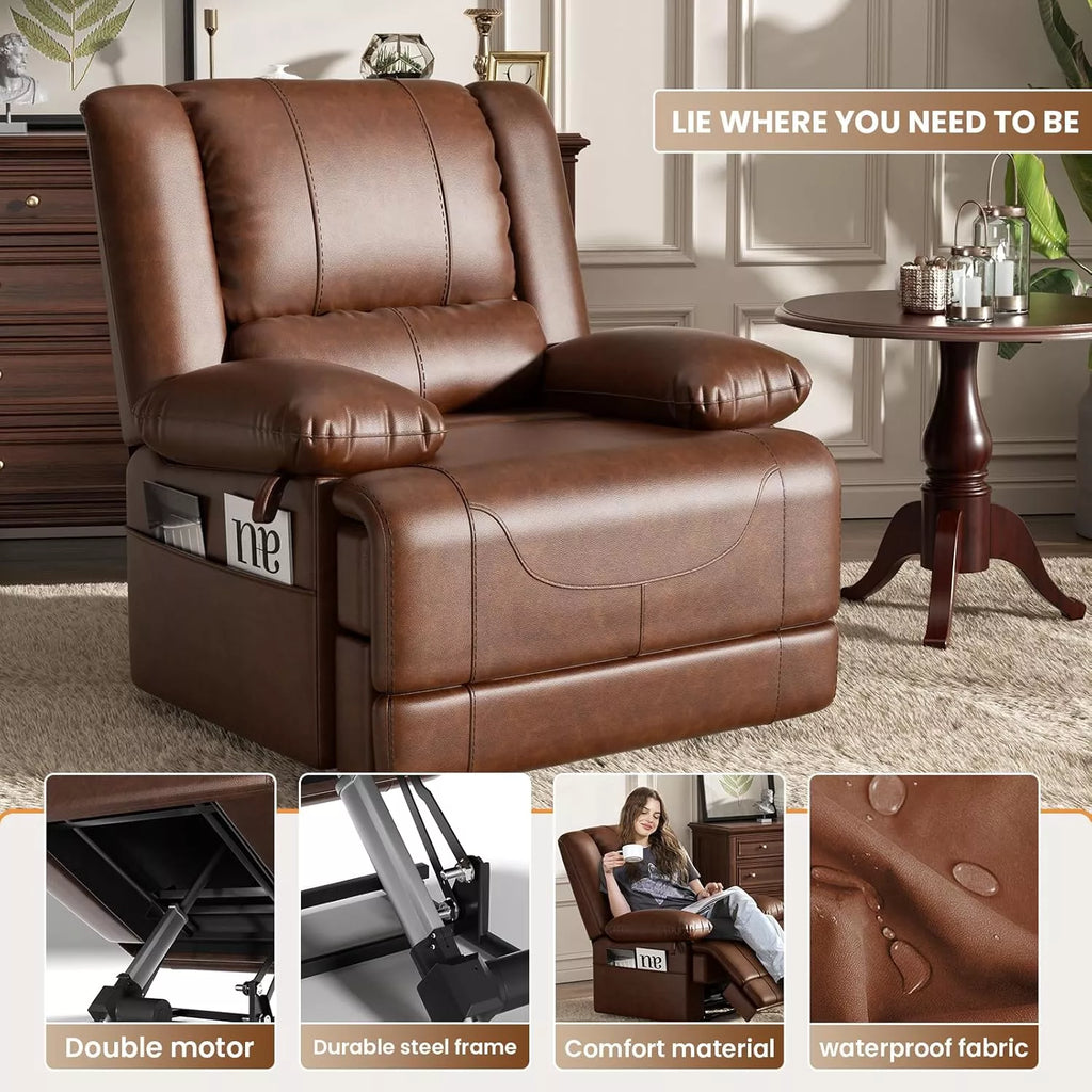 Power Lift Chair with Massage, Heating, USB Ports & Remote Control - DSARD