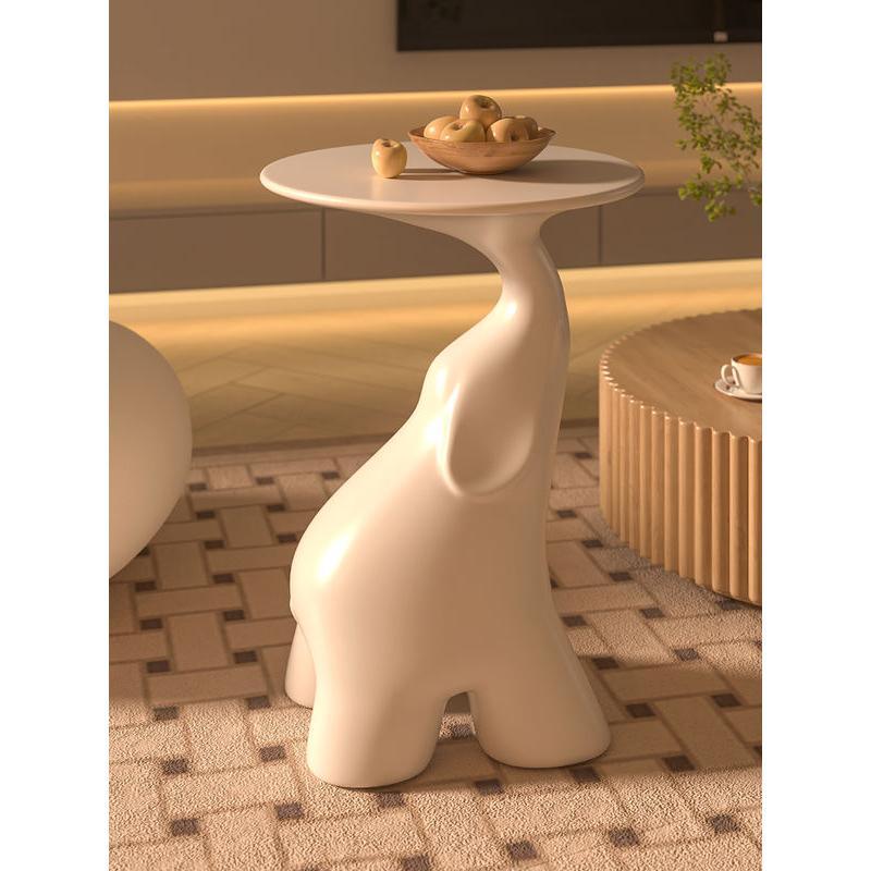 Elephant Side Table – Modern Sculptural Living Room Accent