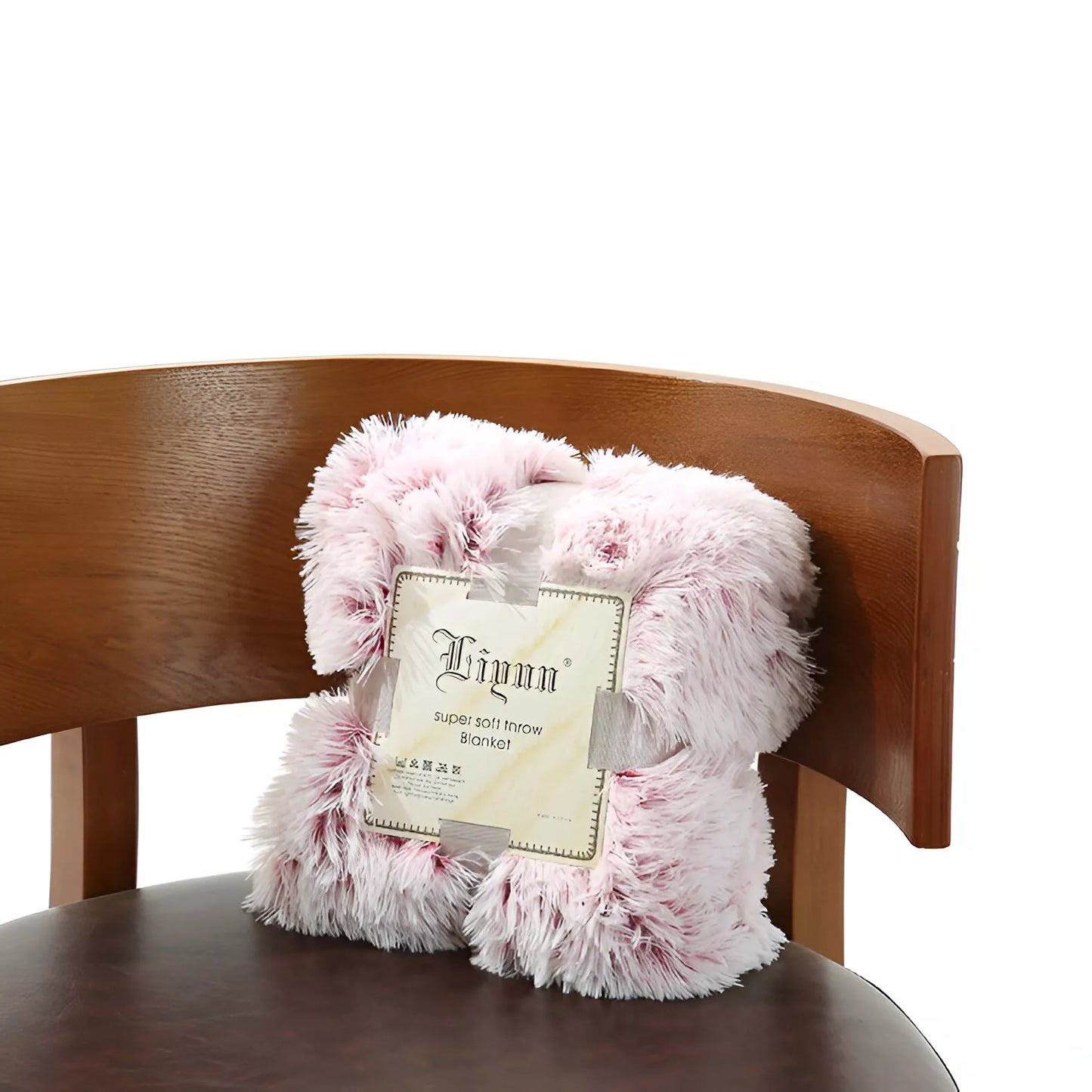 Ultra-Soft Faux Fur Plush Throw Blanket for Bed & Sofa