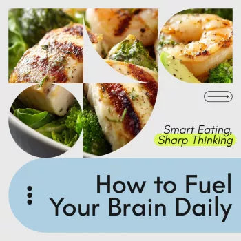 Smart Eating, Sharp Thinking: How to Fuel Your Brain Daily – Nutrition for Brain Health eBook, Guide to Cognitive Function, Brain-Boosting Foods & Meal Planning