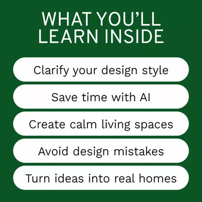 AI Assisted Minimalist Home Design Guide – Digital Download, Minimalist Home Design eBook, AI Interior Design Guide, Modern Minimalist Living, Home Styling Checklist - DSARD