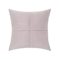 Faux Suede Cross Stitch Decorative Throw Pillow Cover for Sofa, Bed & Couch - DSARD