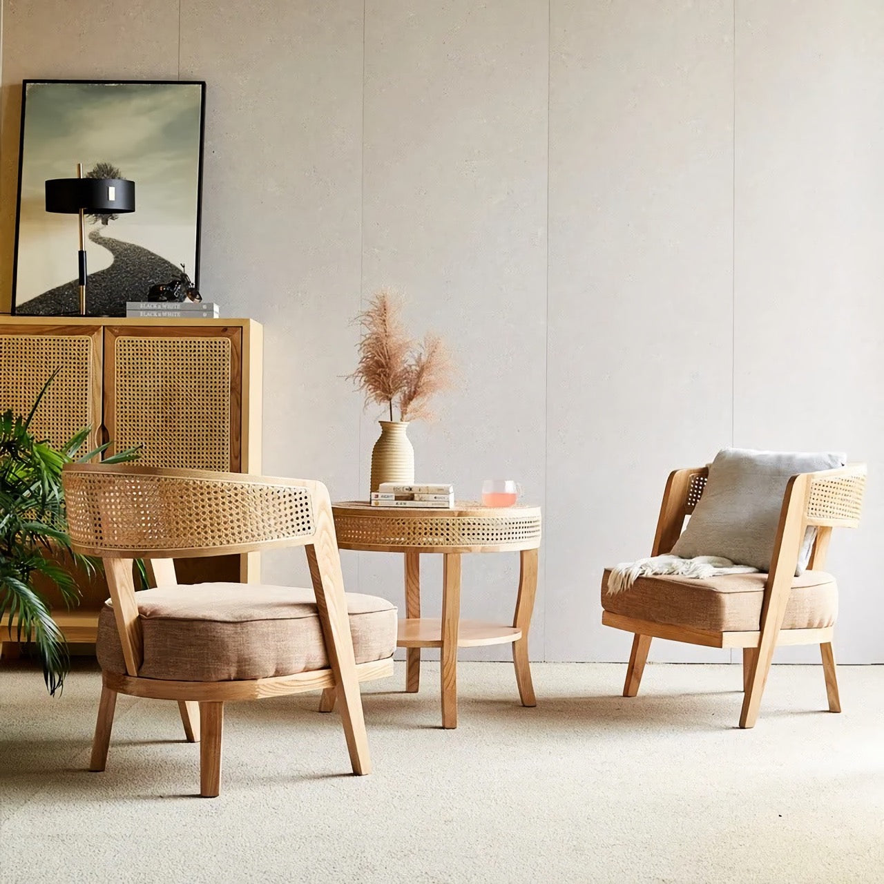 Natural Rattan Chair - DSARD