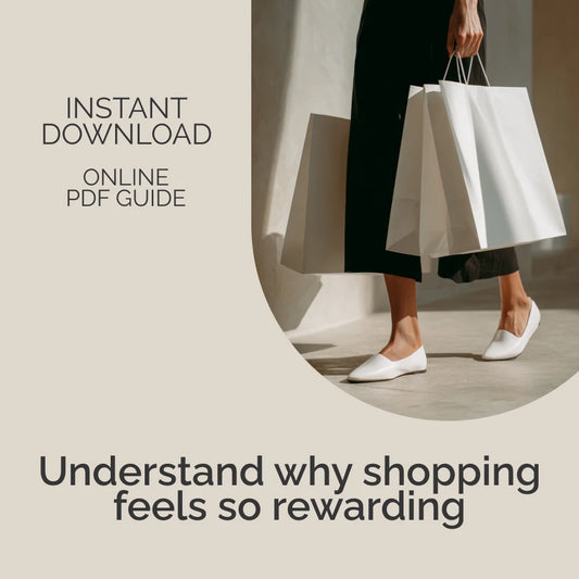 Retail Therapy Unpacked: The Surprising Psychology Behind Why Shopping Feels So Good | Emotional Spending Awareness eBook | Understand Why Does Shopping Make Me Happy and Build Mindful Habits