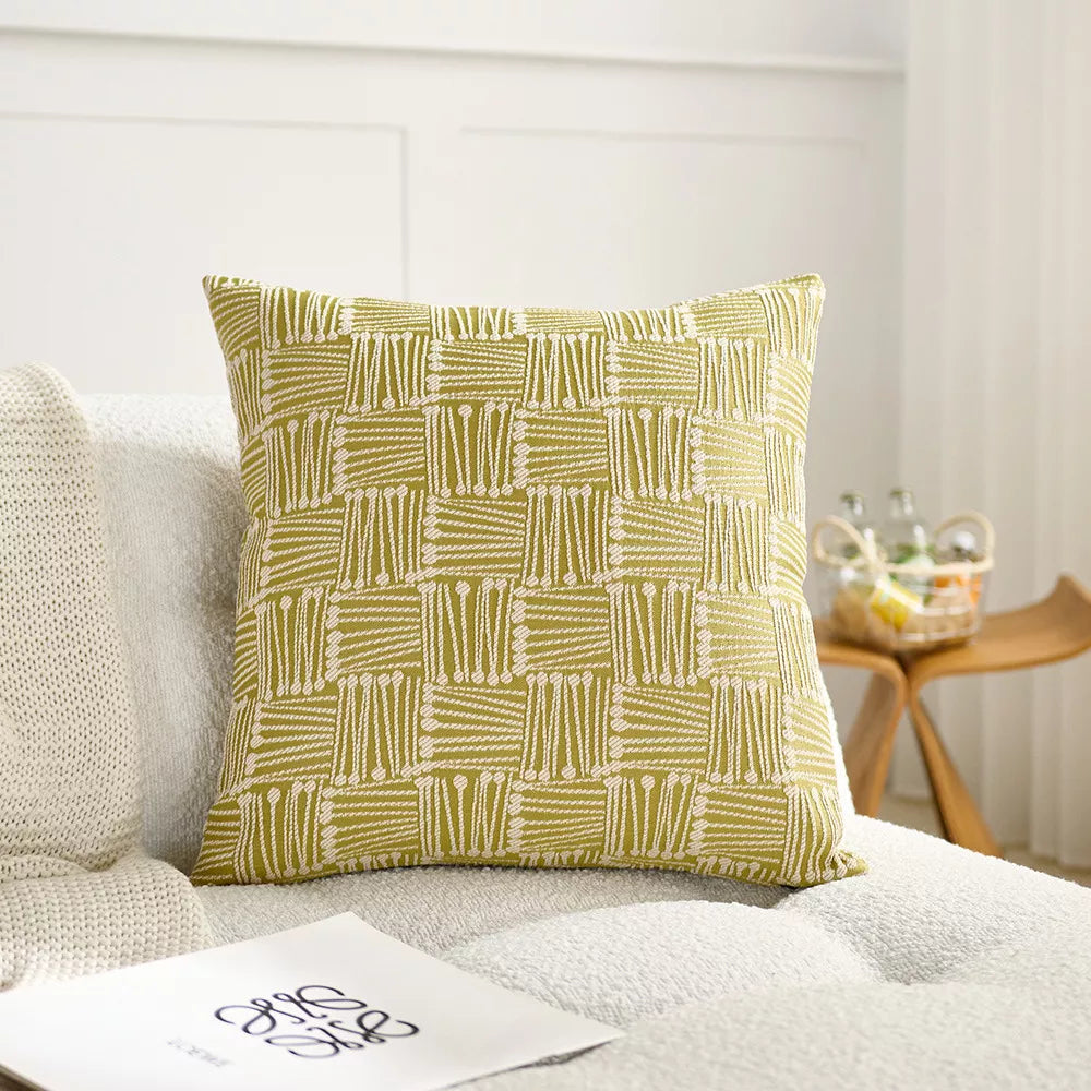 Luxury Retro Jacquard Decorative Pillowcase