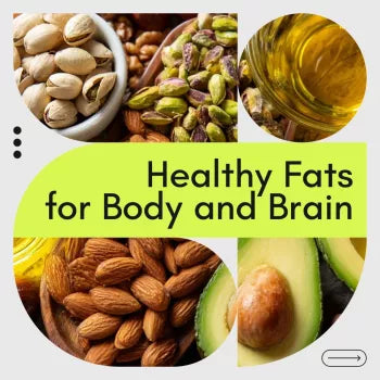 The Guide to Healthy Fats for Body and Brain – eBook on How to Get Good Fat, Smart Nutrition Guide for Heart, Brain & Daily Wellness