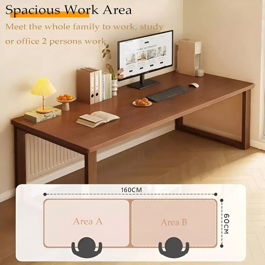 63-Inch Extra Long Wooden Desk - DSARD - DSARD