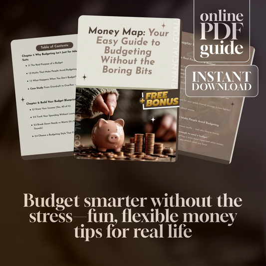 Money Map: Your Easy Guide to Budgeting Without the Boring Bits | Digital Budget Plan Guide | How to Do a Budget Plan eBook PDF