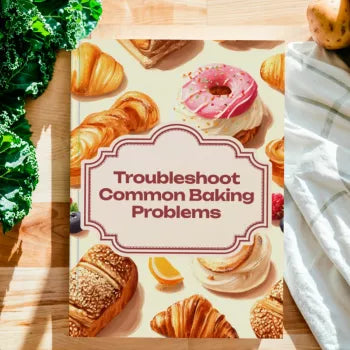 Troubleshoot Common Baking Problems | Digital Guide to Fix Texture, Flavor & Appearance Issues | Baking Tips, AI Tools & Checklists
