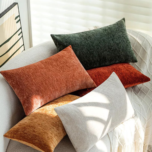 Light Luxury Chenille Throw Pillowcase – Elegant Home Decor