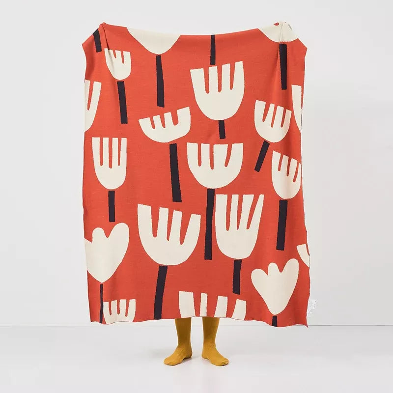 Soft Cotton Throw Blanket